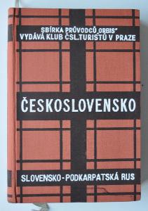 SLOVENSKO A PODKARPATSKÁ RUS - PRŮVODCE 1937 - MAPY A PLÁNY - 755 str.