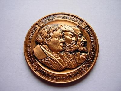 Medaila - Martin Luther 1530 - 1930. Od 1 Kč...
