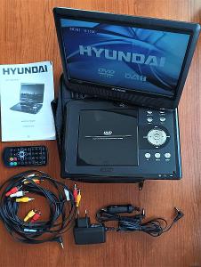 •	Přenosný DVD přehrávač Hyundai PDP 10809 DVBT