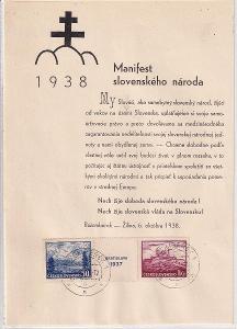 457. ČSR/Slovensko 1938