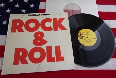 ⭐️ LP: VANILLA FUDGE - ROCK & ROLL, skoro jako nová NM- W. Germany1970
