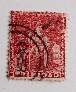 Anglie, kolonie Trinidad, rok 1876
