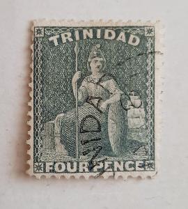 Anglie, kolonie Trinidad, rok 1876