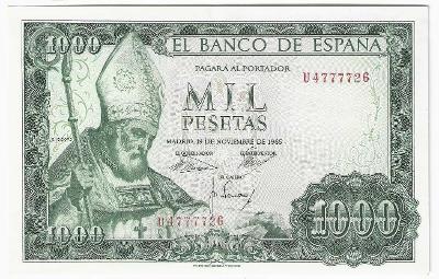 SPAIN - 1000 PESETAS - 1965