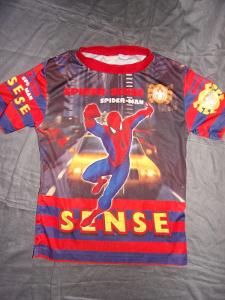 Spiderman-dětské elastické tričko vel.M