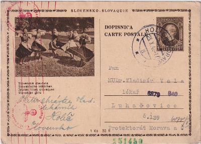 478. Slovensko celiny 1942 obrazové