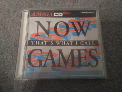 Originální CD pro Amigu CD32: Now Games