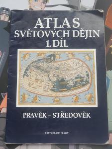 Atlas světových dějin 1.díl-Kartografie Praha