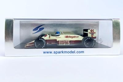 1:43 Spark S1796 D. Warwick, Arrows A10, Monaco GP 1987