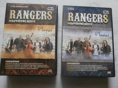 5X CD + 5x DVD  RANGERS - NEJVĚTŠÍ HITY 