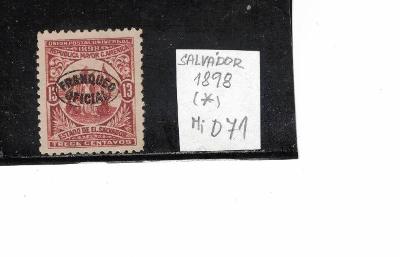 SALVÁDOR - 1898 - Mi  D 71   ( *  )