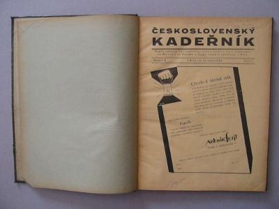 Československý kadeřník, roč. X. (1933) - (kadeřnictv