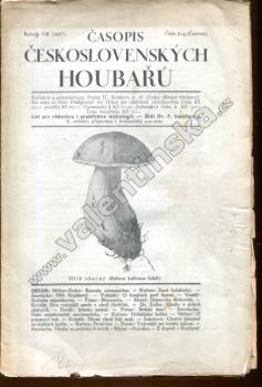Časopis čsl. houbařů, r. VII. (1927), č. 3 - 4