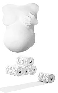 Sada na vytváření sádrových odlitklů např. těhotenské bříško/ |026| 