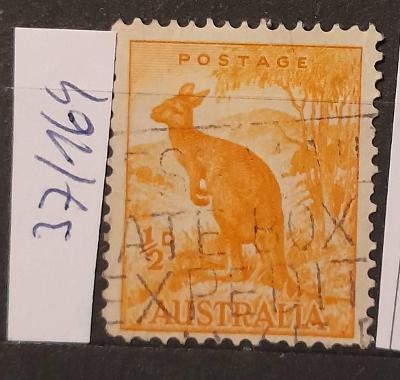 Austrálie, 1937, č. 164, klokan