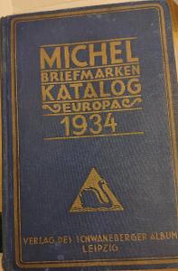 katalog známek - historický - Michel Evropa 1934