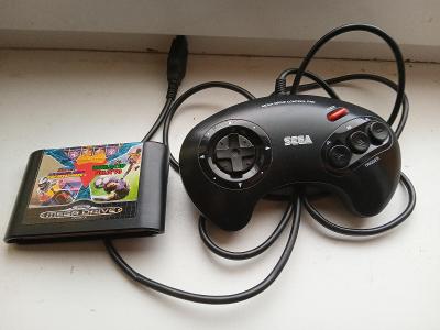 Sega Megadrive 2 Ovladač plus hra 