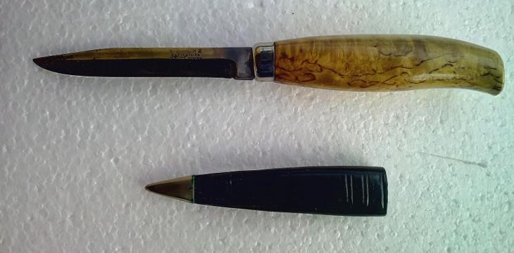Lovecký nůž - zn. Eskilstuna - Švédsko - Vojenské sběratelské předměty