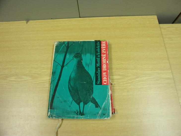 Kniha, učebnice CHOV DROBNÉ ZVĚŘE,S. Mottl, myslivost, bažant, 1964 - Odborné knihy