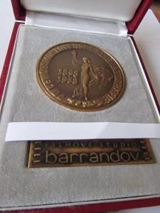 Medaile Filmové studio Barrandov Československé kinematografie 