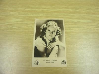 Stará filmová fotografie, pohlednice, Shirley Temple 20 th CENTURY FOX