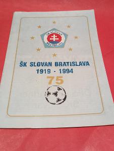 ŠK Slovan Bratislava 1919-1994 / kopaná