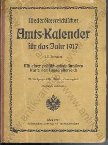 Niederösterreichischer Amts-Kalender 1917