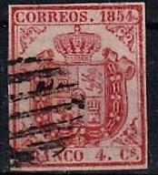 Španělsko  1854
