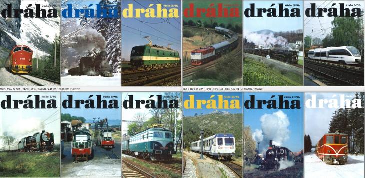 Dráha - časopis o železnici - celý ročník 1996 - Knihy