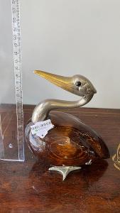 Dřevěný pelikán č. 6196