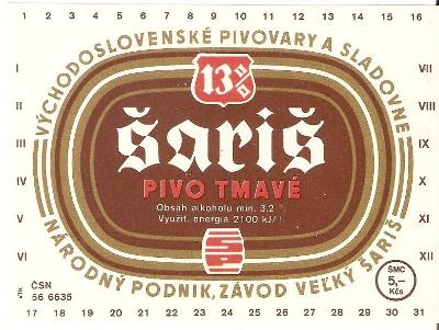 PE pivovar Velký Šariš (Slovensko)
