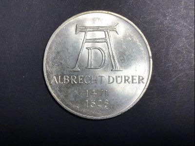 5 Deutsche Mark 1971 D Albrecht Dürer