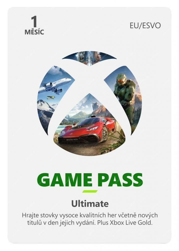 Xbox Game Pass Ultimate 1 měsíc, rychlé doručení, elektronicky - Počítače a hry