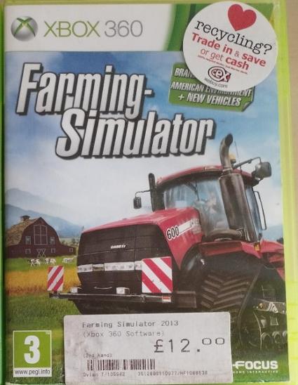 farming simulator 13 xbox 360