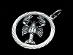 Stříbrný přívěšek- znamení rak/ zvěrokruh - Starožitné šperky