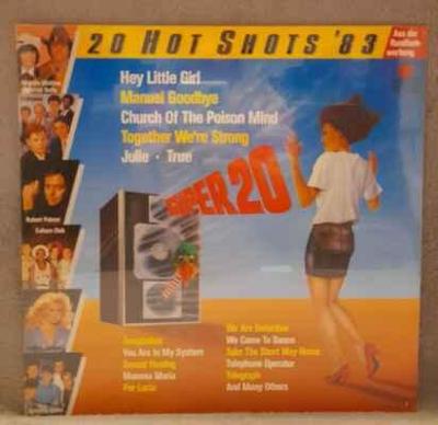 LP Various - Super 20 - 20 Hot Shots '83, 1983 Nerozbalená!!!