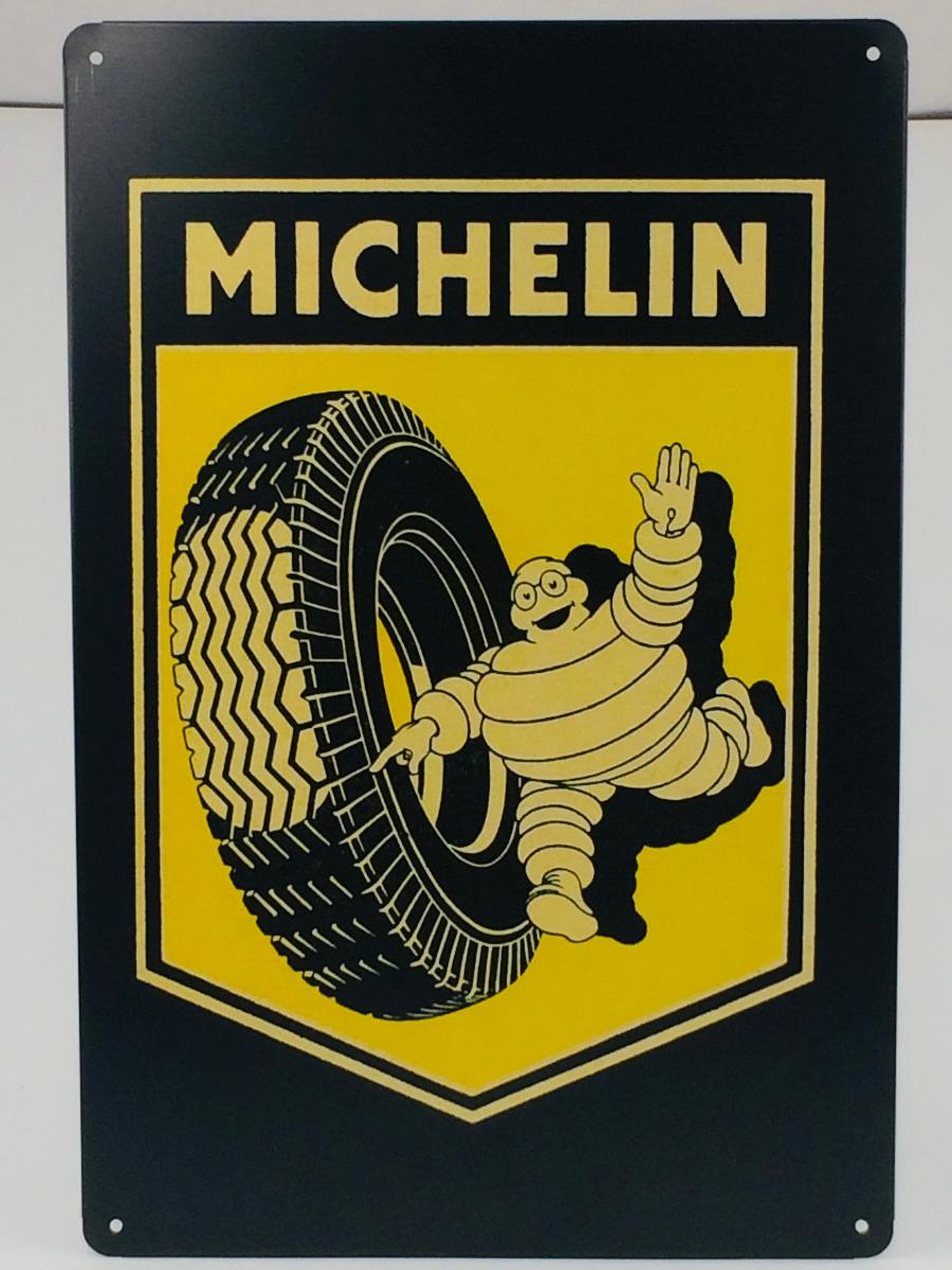 nová plechová retro ceduľa Michelin - 20x30cm - Auto-moto