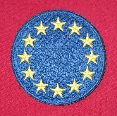 Vojenská nášivka EU nová