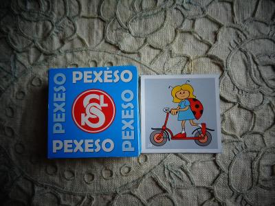 Staré Pexeso - malované - reklamní / SOKOL