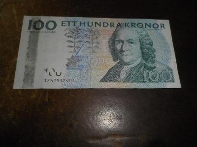 Švédsko 100 kronor 2001-2014