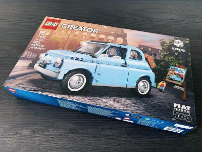 LEGO® 77942 Creator Expert FIAT 500 Light Blue – LIMIT. EDICE, RARITA