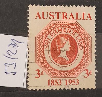 Austrálie, 1953, č. 271, první známky Austrálie