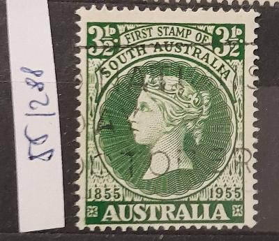 Austrálie, 1955, č. 288, první známka jižní austrálie