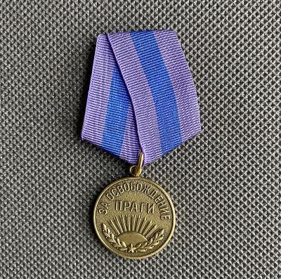 Medaile Za osvobození Prahy REPLIKA 