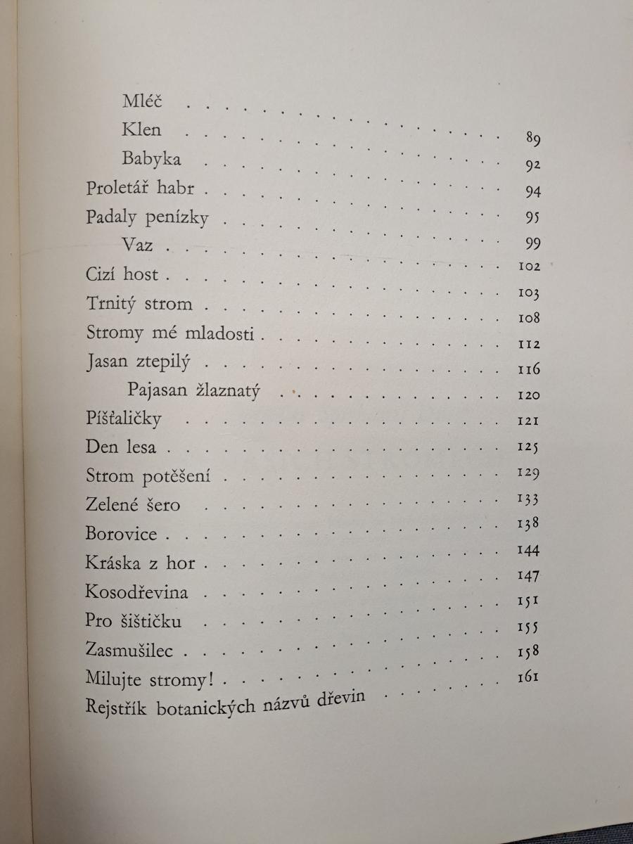 O našich stromech - Jaroslav Spirhanzl Duri, 1959 - Odborné knihy