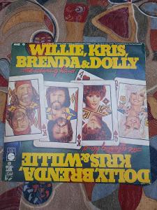 LP deska Dolly,Brenda,Kris &Willie 1982