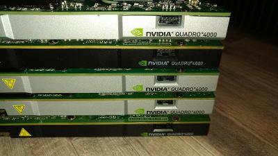 5ks nVidia Quadro 4000 na opravu nebo díly 