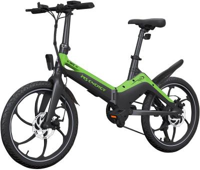 MS Energy E-bike i10, černá/zelená