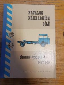 Katalog náhradních dílů Škoda 706RTP,RTTNP