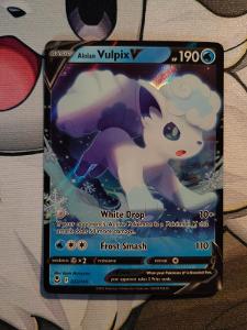 Pokémon karta Alolan Vulpix V (SIT 033) - Silver Tempest
